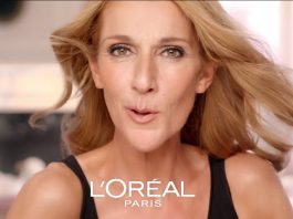 L’hymne à la laque : Céline Dion, rajeunie de dix ans, donne le coup d'envoi du défilé L'Oréal à Paris