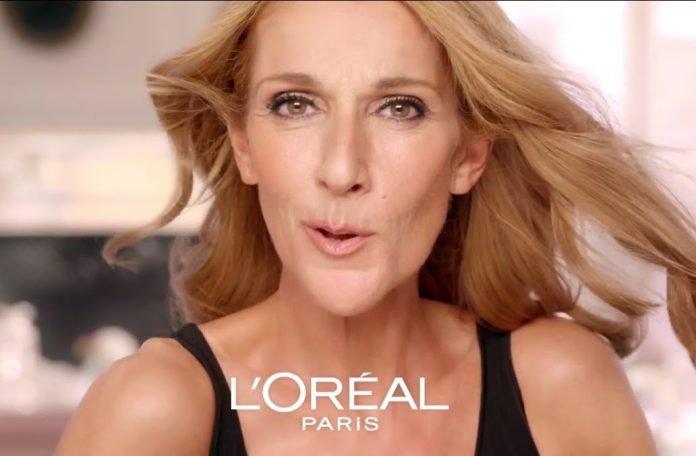 L’hymne à la laque : Céline Dion, rajeunie de dix ans, donne le coup d'envoi du défilé L'Oréal à Paris