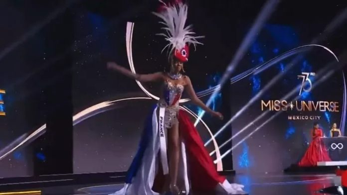 Indira Ampiot : Une soirée mémorable marquée par un imprévu à Miss Univers